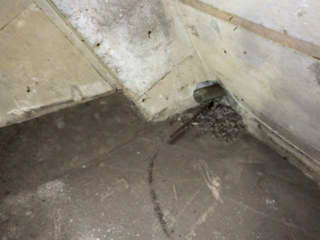 雨水管撤去後の写真
