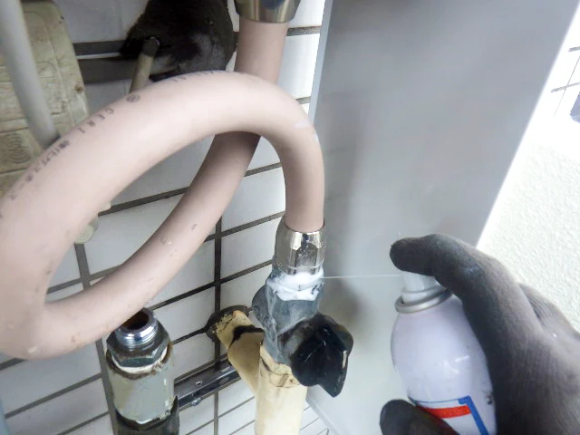 給水管引き換え工事後